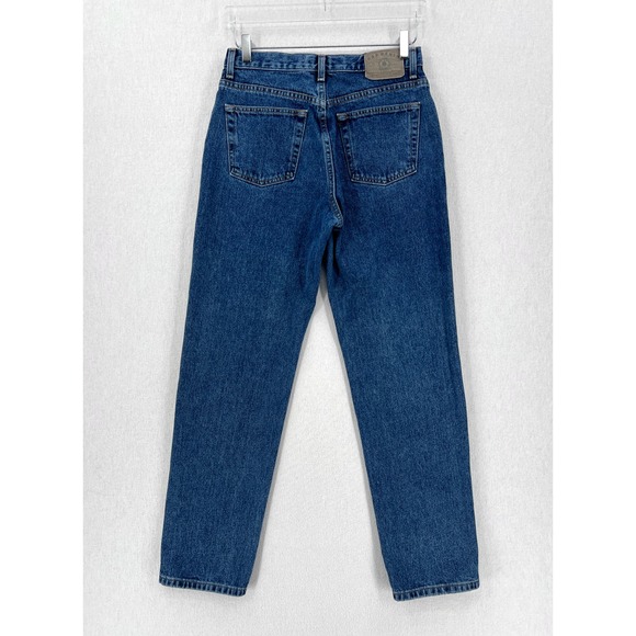 VINTAGE GAP Jeans Womens 27 28 Blue Loose Fit High Rise Rigid Medium wash Y2K - Picture 2 of 14